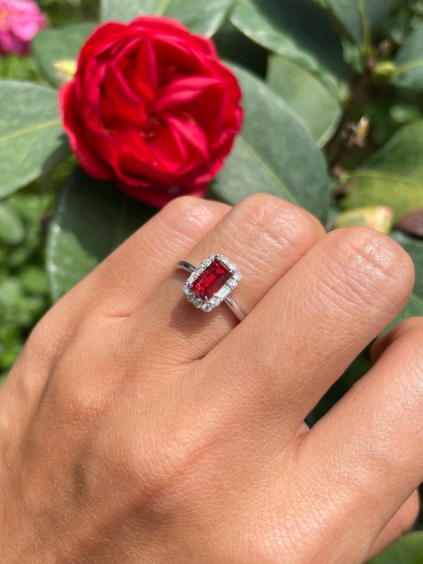 Unheated Red Spinel Ring - 1.25CT (NJR375)