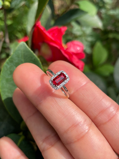 Unheated Red Spinel Ring - 1.25CT (NJR375)