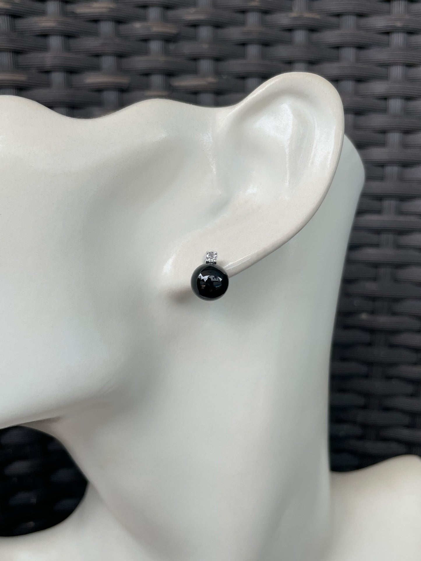 Omphacite Jade Set - Ring & Earrings (NJS017)