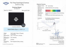 Load image into Gallery viewer, Glassy Jadeite Cabochon Ring (NJR015)
