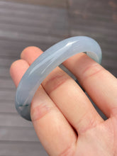 Load image into Gallery viewer, Bluish Lavender Jadeite Bangle | 53mm (NJBA002)
