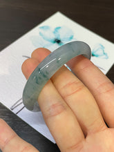 Load image into Gallery viewer, Bluish Lavender Jadeite Bangle | 53mm (NJBA002)
