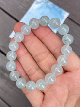 Load image into Gallery viewer, Icy Jadeite Bracelet - Round Beads (NJBA014)
