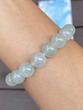 Load image into Gallery viewer, Icy Jadeite Bracelet - Round Beads (NJBA014)
