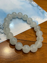 Load image into Gallery viewer, Icy Jadeite Bracelet - Round Beads (NJBA014)
