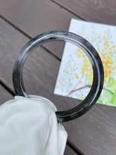 Load image into Gallery viewer, Black Jade Bangle | 59mm (NJBA017)
