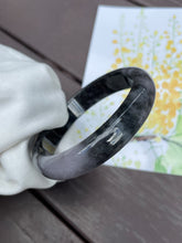 Load image into Gallery viewer, Black Jade Bangle | 59mm (NJBA017)
