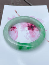 Load image into Gallery viewer, Green Jade Bangle | 55mm (NJBA026)

