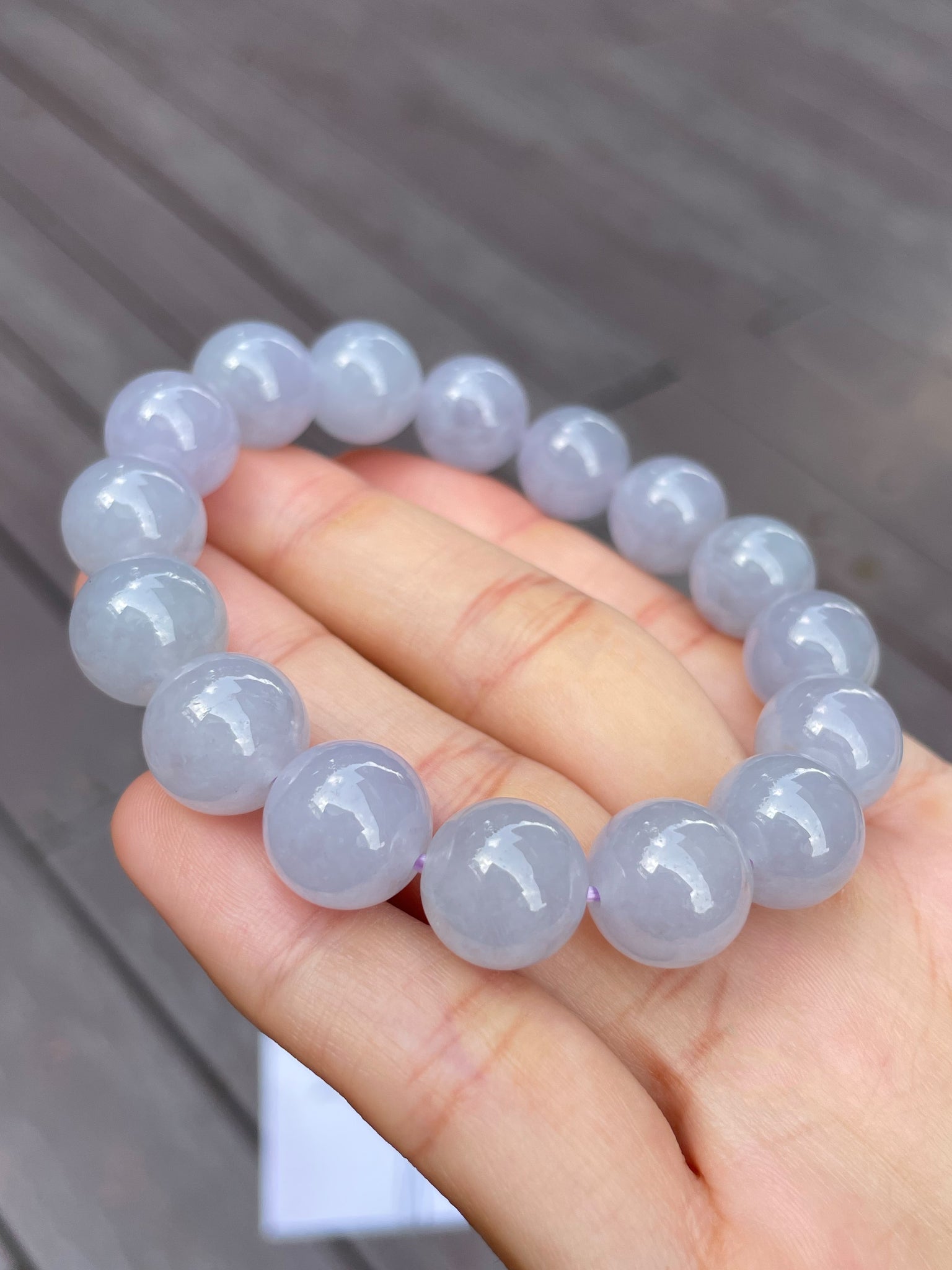 Lavender deals jade bracelet