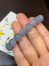 Load image into Gallery viewer, Lavender Jade Bracelet - Round Beads (NJBA046)
