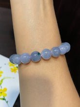 Load image into Gallery viewer, Lavender Jade Bracelet - Round Beads (NJBA046)
