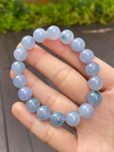 Load image into Gallery viewer, Lavender Jade Bracelet - Round Beads (NJBA046)
