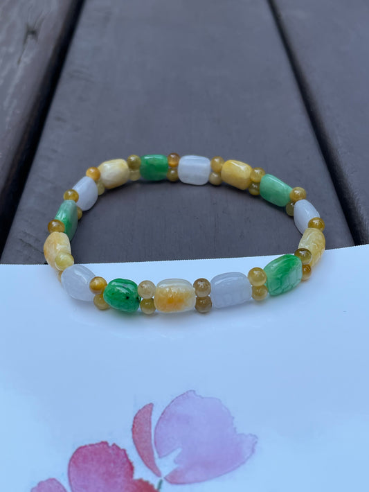 Jade Bracelet - Tortoise Shells (NJBA051)