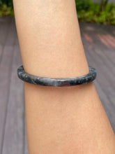 Load image into Gallery viewer, Black Jade Bangle | 60mm (NJBA053)
