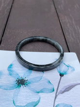 Load image into Gallery viewer, Black Jade Bangle | 52mm (NJBA056)
