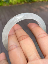 Load image into Gallery viewer, Icy Jadeite Bangle | 55mm (NJBA066)
