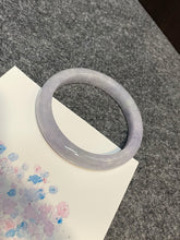 Load image into Gallery viewer, Light Lavender Jadeite Bangle | 57mm (NJBA083)
