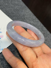 Load image into Gallery viewer, Light Lavender Jadeite Bangle | 57mm (NJBA083)
