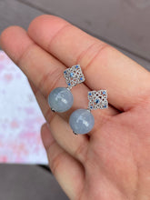 Load image into Gallery viewer, Lavender Beads Jadeite Earrings (NJE012)
