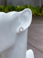 Load image into Gallery viewer, Glassy Jade Cabochon Earrings (NJE063)
