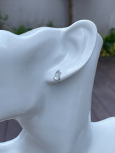 Load image into Gallery viewer, Icy Jadeite Earrings - Hu Lu 葫芦 (NJE065)
