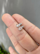 Load image into Gallery viewer, Icy Jadeite Earrings - Hu Lu 葫芦 (NJE094)

