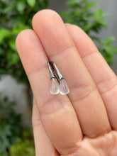 Load image into Gallery viewer, Glassy Jade Earrings - Raindrops (NJE099)
