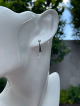 Load image into Gallery viewer, Glassy Jade Earrings - Raindrops (NJE099)
