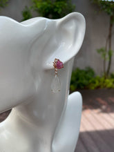 Load image into Gallery viewer, Icy Jade Teardrop Earrings (NJE103)
