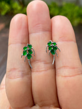 Load image into Gallery viewer, Green Jadeite Earrings - Wheat (NJE104)
