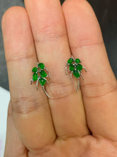 Load image into Gallery viewer, Green Jadeite Earrings - Wheat (NJE104)
