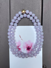 Load image into Gallery viewer, Lavender Jade Beads Necklace (NJN016)
