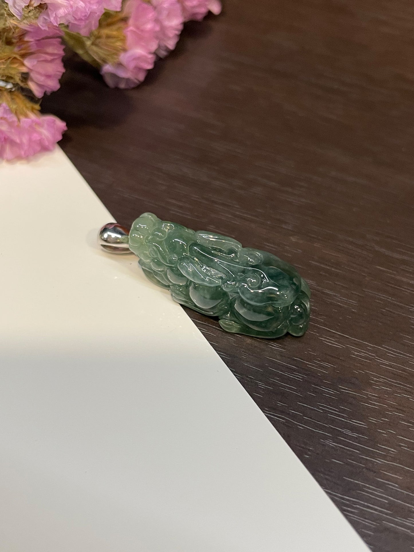 Jadeite Pixiu Pendant (NJP005)