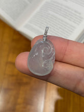Load image into Gallery viewer, Icy Jadeite Pendant - Ruyi (NJP007)
