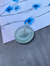 Load image into Gallery viewer, Icy Jadeite Safety Coin Pendant - 平安扣 (NJP012)

