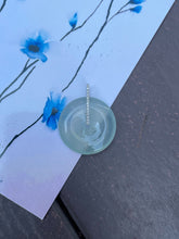Load image into Gallery viewer, Icy Jadeite Safety Coin Pendant - 平安扣 (NJP012)
