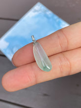 Load image into Gallery viewer, Icy Jadeite Pendant -  Gourd Carving (NJP014)
