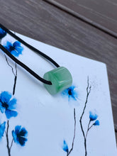 Load image into Gallery viewer, Light Green Jade Barrel Pendant - Lu Lu Tong 路路通 (NJP027)
