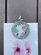 Load image into Gallery viewer, Icy Bluish Flower Jade Pendant (NJP048)
