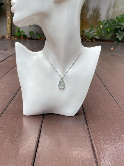 Icy Jadeite Pendant - Hu Lu (NJP053)