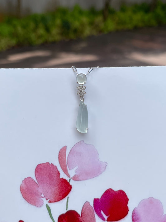 Icy Jadeite Pendant (NJP002)