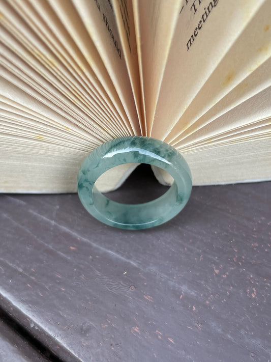 Jadeite Abacus Ring | HK 13.5 (NJR007)