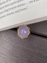 Load image into Gallery viewer, Lavender Jadeite Cabochon Ring (NJR011)

