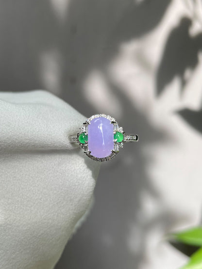 Lavender Jadeite Ring (NJR023)