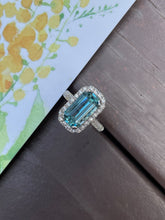 Load image into Gallery viewer, Aquamarine Ring - 3.7CT (NJR026)
