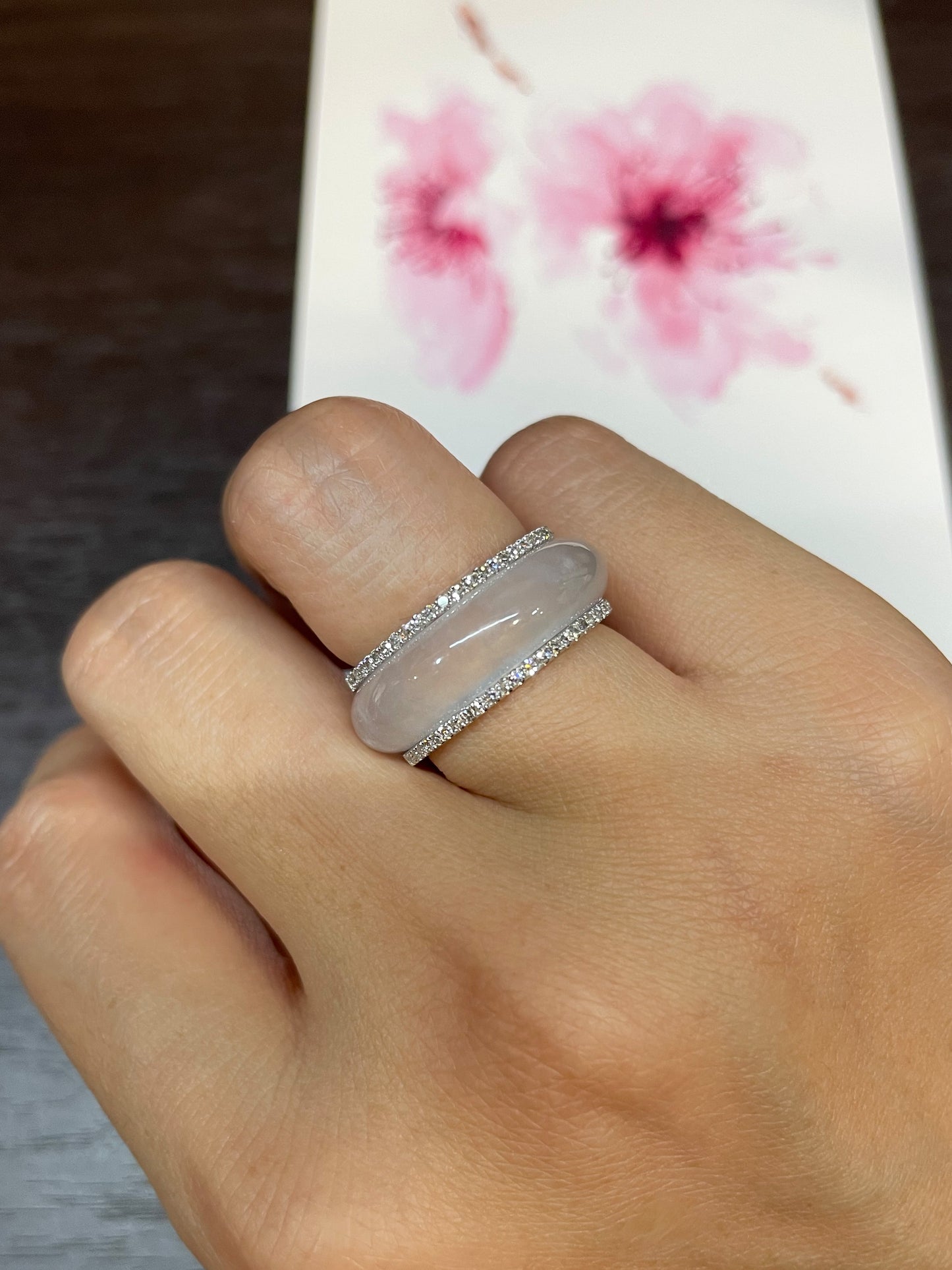 Icy Jade Abacus Ring | HK 13 (NJR036)