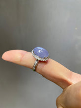 Load image into Gallery viewer, Lavender Jade Cabochon Ring (NJR039)
