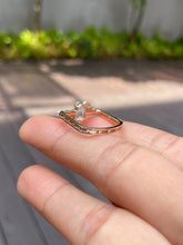 Load image into Gallery viewer, Icy Jade Ring - Three Legged Toad (NJR072)
