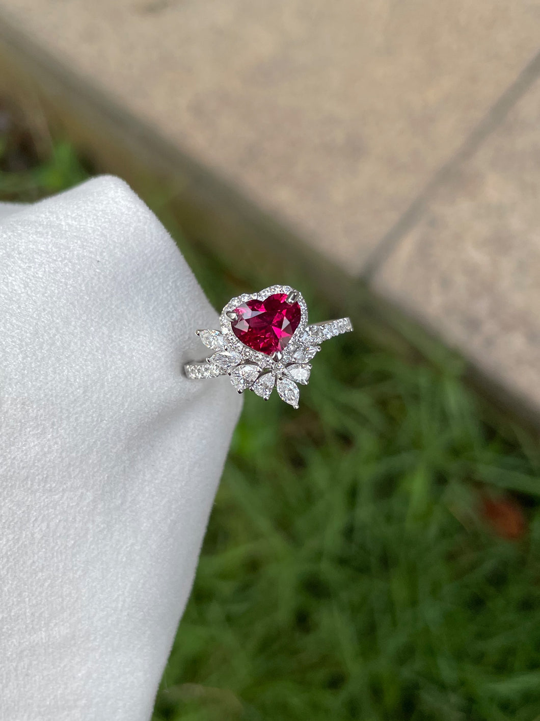 Unheated Ruby Ring - 1.08CT (NJR089)