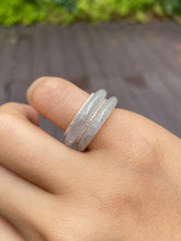 Load image into Gallery viewer, Icy Jade Abacus Rings | HK 12 (NJR096)
